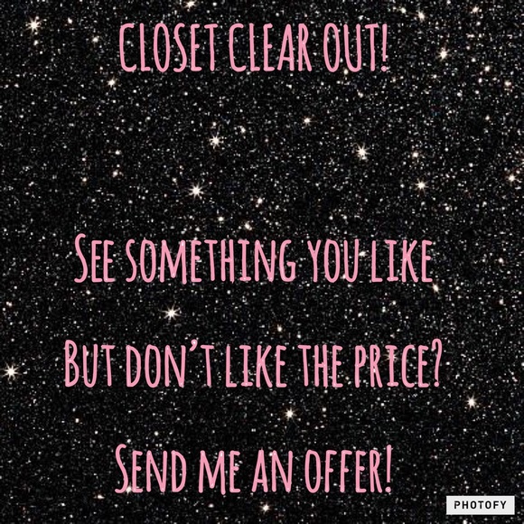 Other - Closet clear out!